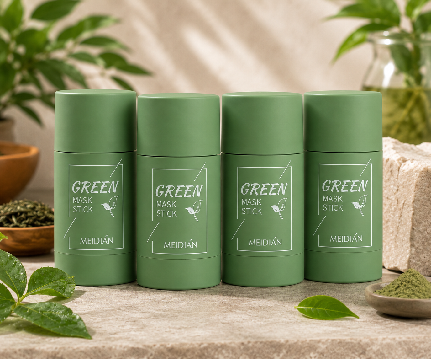 Green Mask Stick