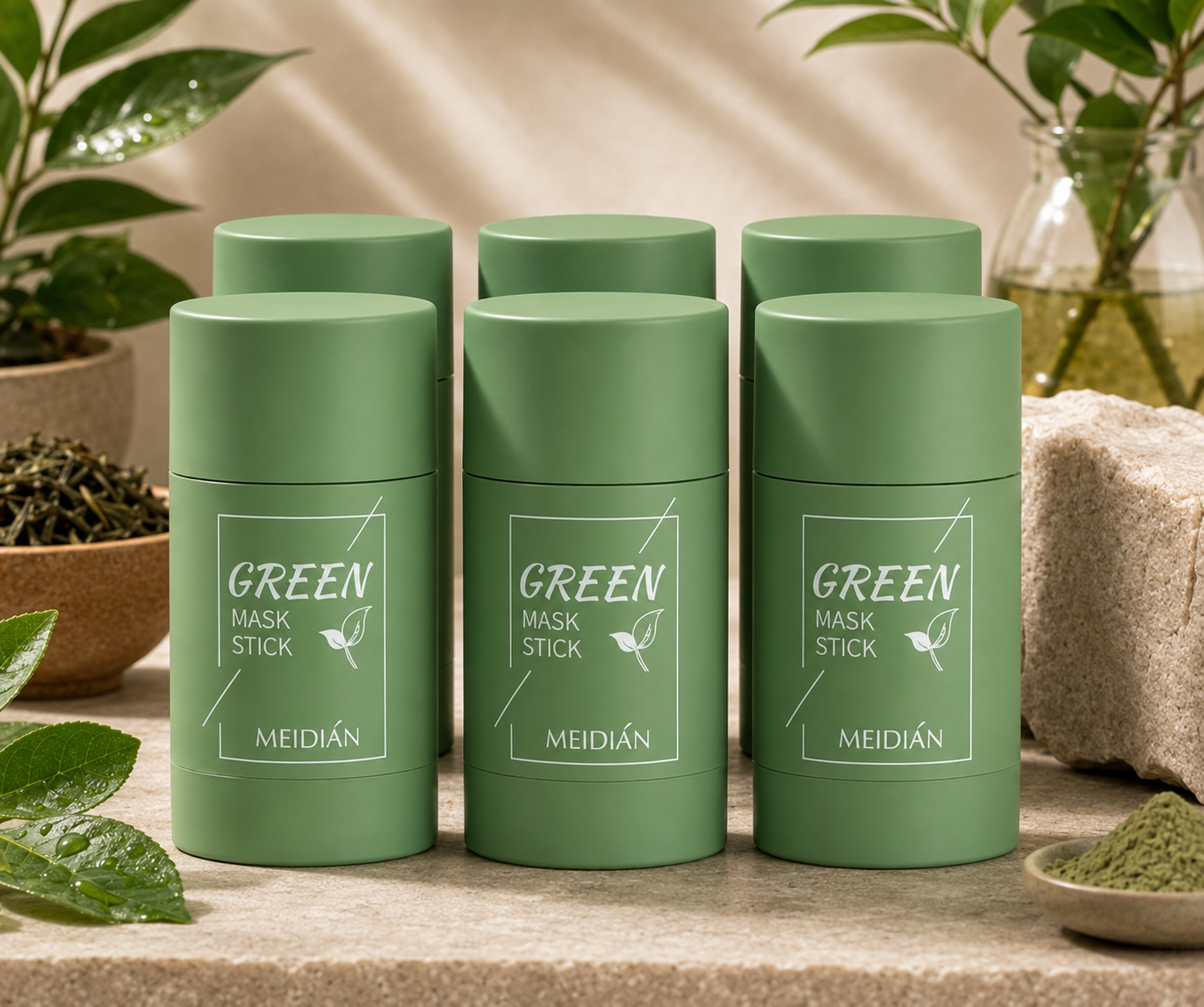 Green Mask Stick